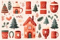 happy cozy Christmas background