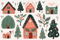 happy cozy Christmas backgroundhappy cozy Christmas background Royalty Free Stock Photo