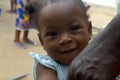 Happy cute African child