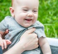 Happy cute toddler smiling Royalty Free Stock Photo