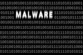 Malware Code Abstract Background in Web Security Series Set Royalty Free Stock Photo