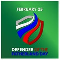 Background Russian national holiday of february 23. Happy Defender of the Fatherland Day. Designs for posters, backgrounds, cards