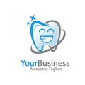 Happy dental, smile toot logo