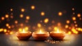 Happy Diwali Celebration Diwali Sale Offer Poster Design. AI Generated Royalty Free Stock Photo