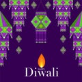 Happy Diwali, Deepavali or Dipavali the festival Royalty Free Stock Photo