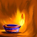 Happy Diwali Diya