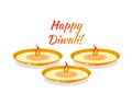 Happy Diwali Traditional Indian and Hindu festival, light Deepawali.