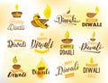 Happy Diwali typography