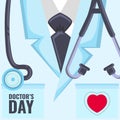 Happy doctors day and health day