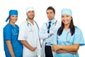 Happy doctors team Royalty Free Stock Photo