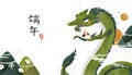 Happy dragon boat festival poster