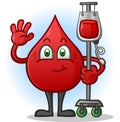 Blood Transfusion Cartoon Character