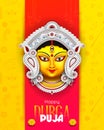 happy durga puja creative ads and social media post banner design Royalty Free Stock Photo