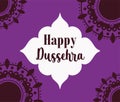 Happy dussehra festival of india, traditional religious mythological