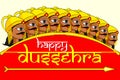 Happy Dussehra Royalty Free Stock Photo