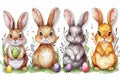 Happy easter accessories Eggs Easter cookies Basket. White ideograph Bunny rose satin. Collection background wallpaper