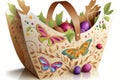 Happy Easter Easter basket designs Paper Bag Basket