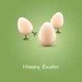 Happy Easter Card Royalty Free Stock Photo