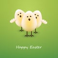 Happy Easter Card Royalty Free Stock Photo