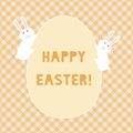 Happy Easter card3 Royalty Free Stock Photo