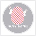 Happy Easter card1 Royalty Free Stock Photo