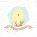 Happy Easter card Royalty Free Stock Photo