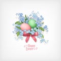 Happy Easter Card Royalty Free Stock Photo