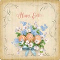 Happy Easter Card Royalty Free Stock Photo