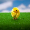 Happy easter chicken Royalty Free Stock Photo