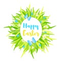 Happy Easter colorful background