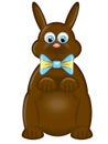 Happy Easter Day Chocolate Bunny Rabbit