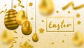 Happy Easter design and banner background vector illustration