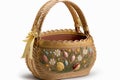 Happy Easter Easter basket designs Classic Woven Basket