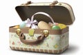 Happy Easter Easter basket designs Suitcase Basket