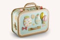 Happy Easter Easter basket designs Suitcase Basket