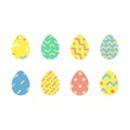 Happy easter egg hunt greeting template background