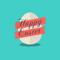 Happy Easter egg icon Royalty Free Stock Photo
