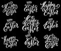 Happy Easter eggs Royalty Free Stock Photo