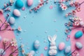 Happy easter faith filled message Eggs Lamb Basket. White easter doormats Bunny Rose Pearl. free space background wallpaper