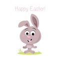 Happy Easter funny bunny! - Adorable little Easter bunny