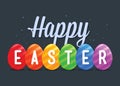 Happy Easter Greetings Background