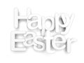 Happy Easter letters