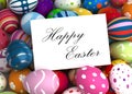 Happy Easter Message Royalty Free Stock Photo