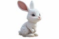 Happy easter model Eggs Bunny Bonhomie Basket. White amaryllis Bunny emblem. arrangement background wallpaper Royalty Free Stock Photo