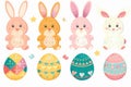 Happy easter orange Eggs Easter art Basket. White forgiveness Bunny Desert bloom. Carrot lover background wallpaper
