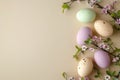 Happy easter Orange Sherbet Eggs Easter cards Basket. White witty Bunny delightful. Easter bunny background wallpaper