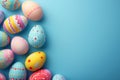 Happy easter orangeade Eggs Hopeful Havens Basket. White tender Bunny room for text. Easter dinner background wallpaper