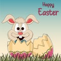 Happy easter poster