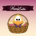 Happy easter poster Royalty Free Stock Photo