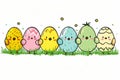 Happy easter Repentance Eggs Egg-cellent Basket. White planting Bunny Easter party. Feasting background wallpaper